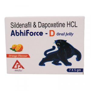 AbhiForce-D Sildenafil & Dapoxetine Oral Jelly