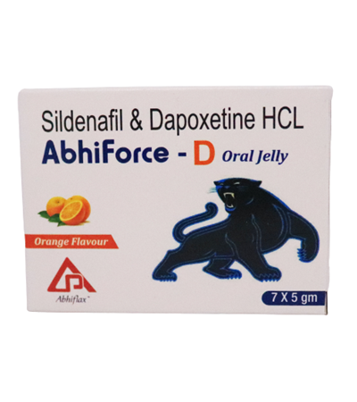 AbhiForce-D Sildenafil & Dapoxetine Oral Jelly